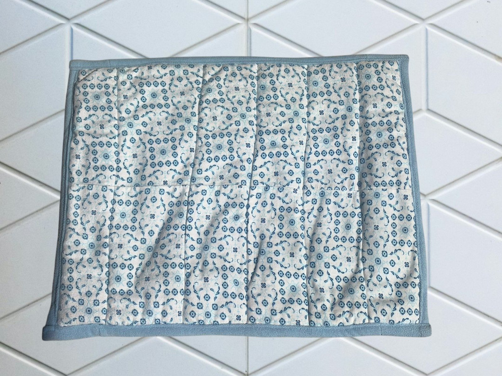 Bajada de ducha (Celeste)