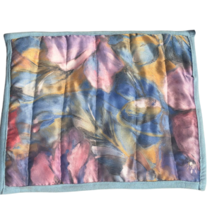 Bajada de ducha (Celeste-Fucsia)