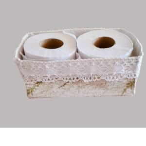 Organizador de baño (Blanco)